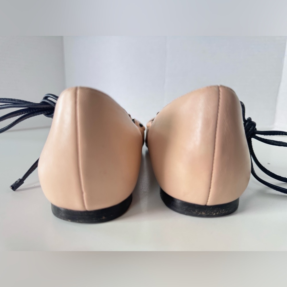 3.1 Phillip Lim Pointy Lace Up Wrap Around Ballet Flats Shoes Women’s Size 40 - Picture 7 of 11